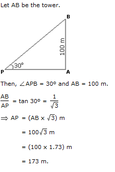 Height & Distance Questions and Answers