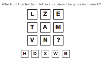 Missing Letters Puzzles Questions and Answers