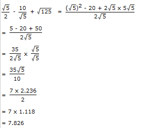 Square Root Questions and Answers